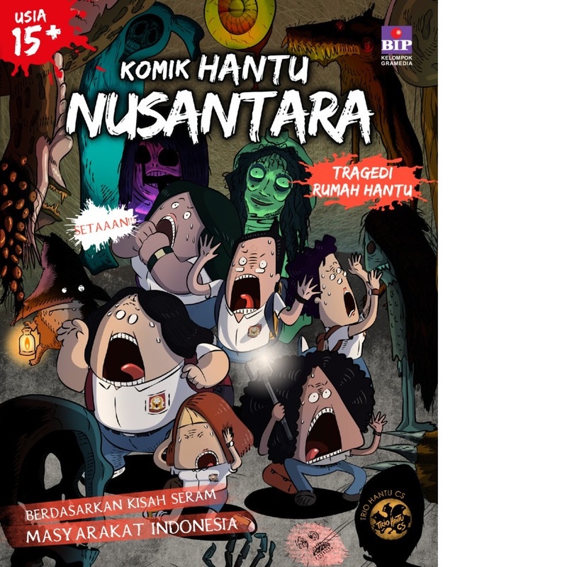 KOMIK HANTU NUSANTARA TRAGEDI RUMAH HANTU