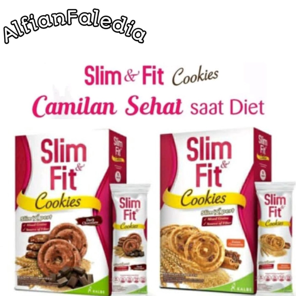 

slimfit COOKIES . slim & fit cookies . slimfit . cemilan sehat