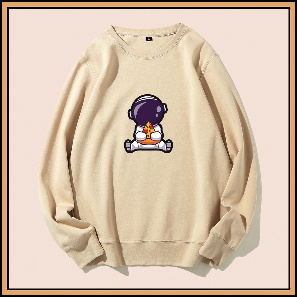 CALVIERO SHOP - BAJU SWEATER WANITA ATASAN ASTRO PIZZA SWEATER DEWASA BRAND ANIME SWEATER HODDIE FASHION CITAYEM SCBD FASHION WEEK FASHION VIRAL TIKTOK