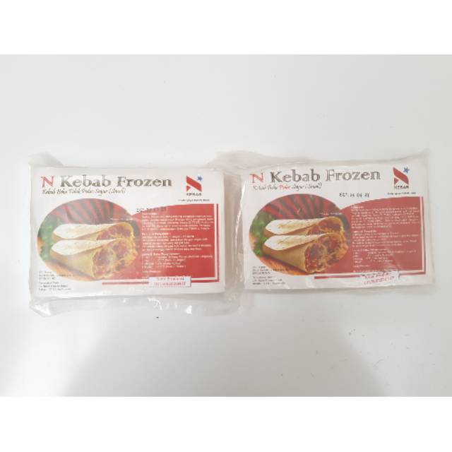 

Kebab Frozen Daging Sapi Sayur isi 5