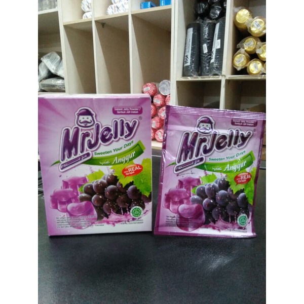 

MrJelly Serbuk Jelly Anggur 15gr