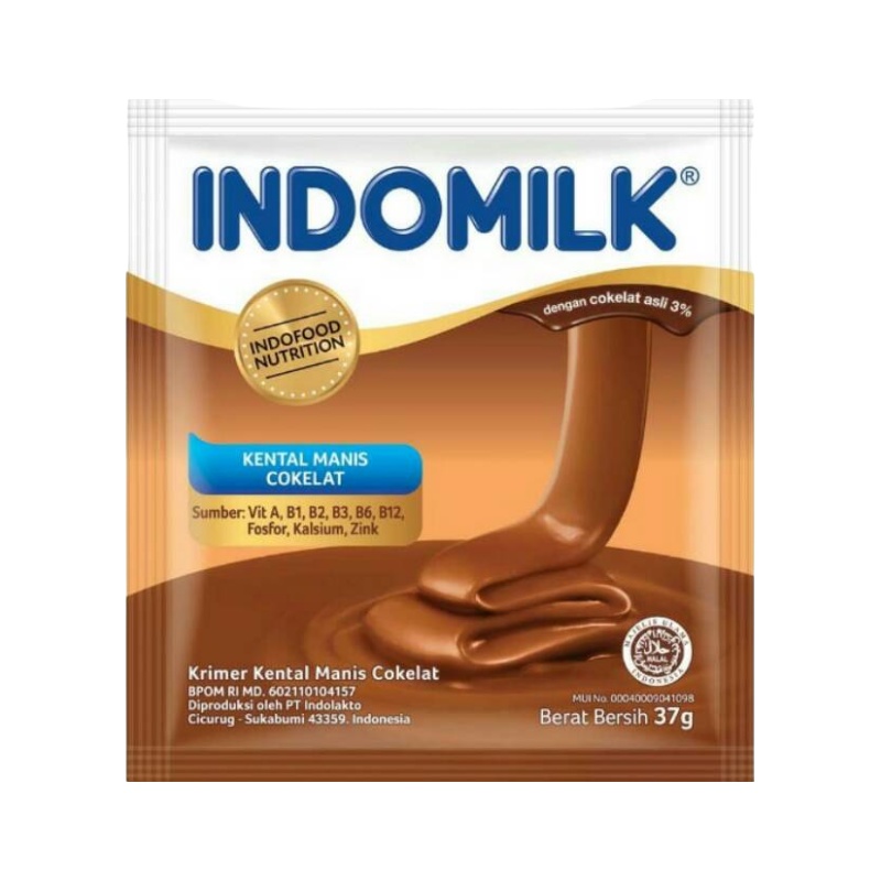 

Indomilk Susu Kental Manis Cokelat 37 gram x 6 Sachet