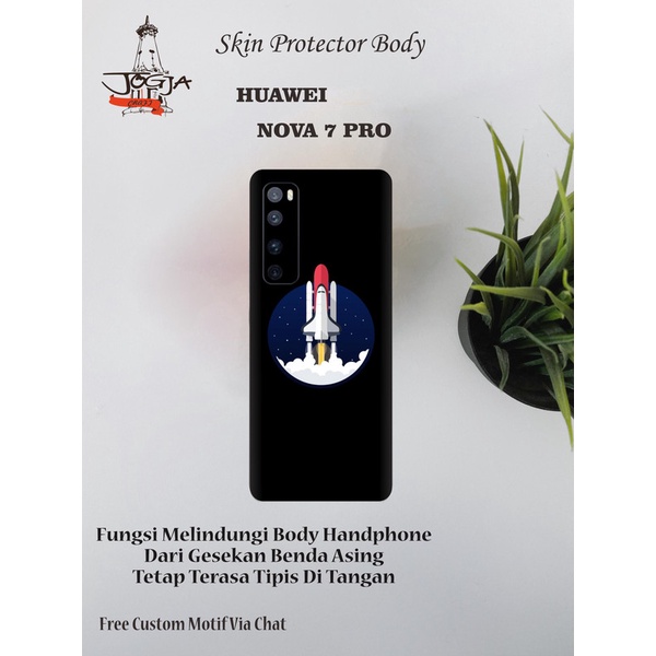 Dapat 2pcs Garskin HP Huawei NOVA 7 PRO Motif nsa - Free Custom Via Motif