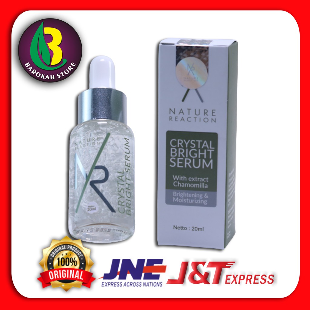 SERUM WAJAH NATURE REACTION / SERUM PEMUTIH WAJAH NATURE REACTION /NATURE REACTION BRIGHTENING SERUM
