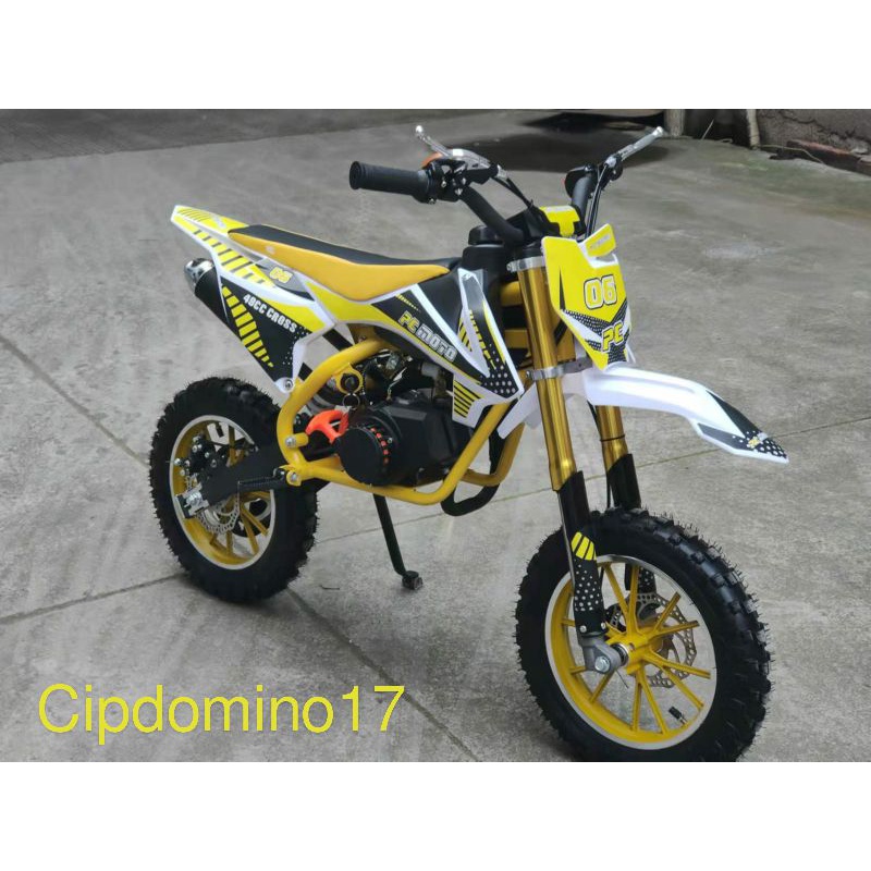 MOTOR MEDIUM TRAIL 06 50CC NEW DOUBLE KNALPOT (2SLINCER)~MOTOR CROSS