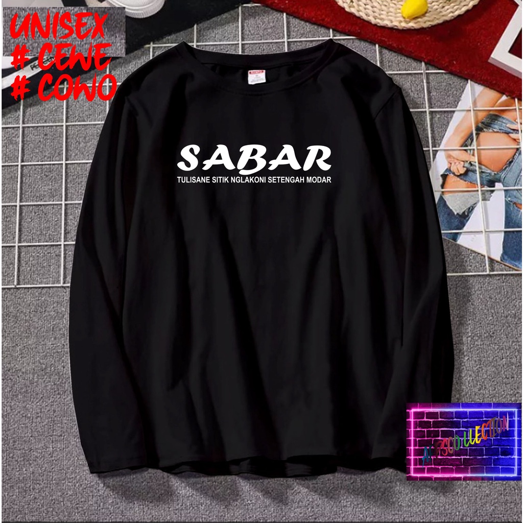 Cod Promo Sabar Kaos Kata Kata Sunda Kaos Terlaris Kualitas Terjamin Kaos Pria Distro Hits 2022 Kaos Murah Kaos Cotton 30s Kaos katun Kaos Bergambar Kaos Distro Kaos Pria Dan Wanita Kaos Kata2 Lucu Kaos Viral Kaos Promo Best Seller