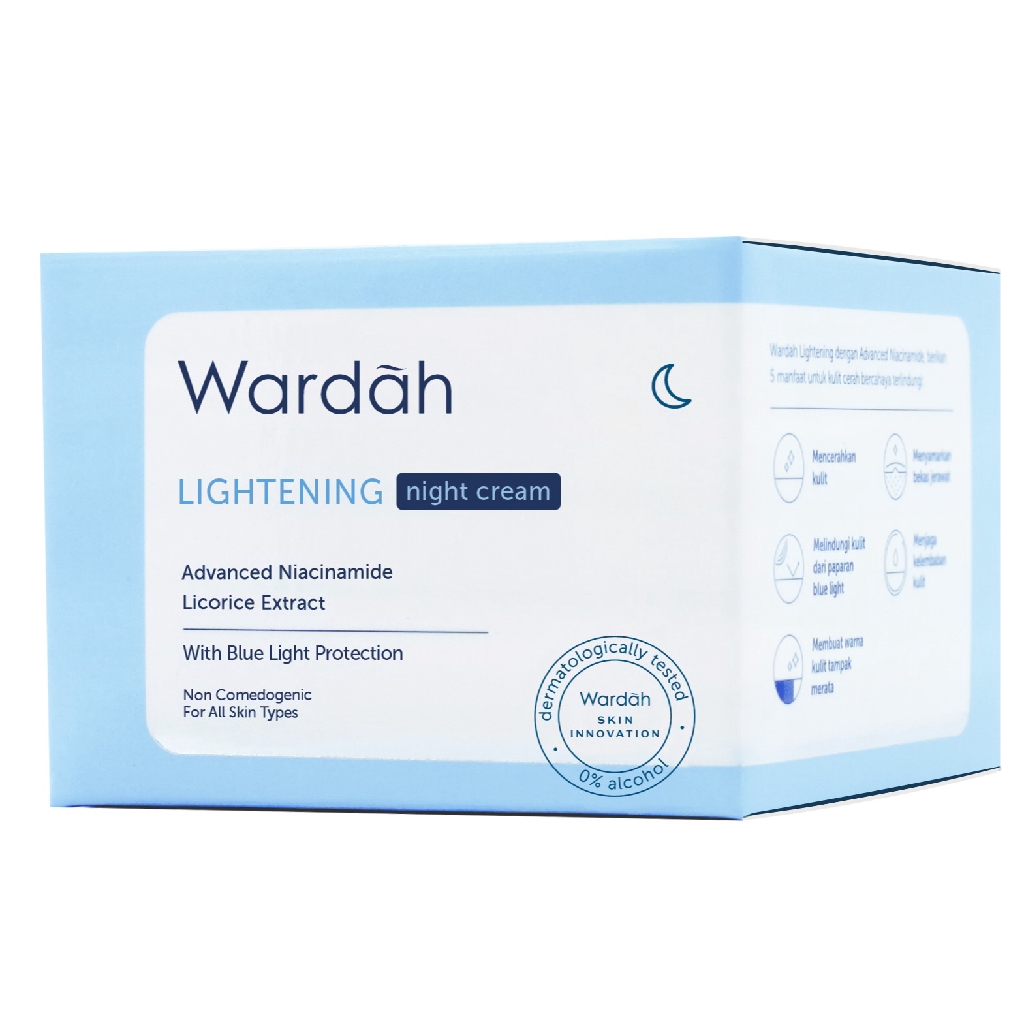 WARDAH Lightening Niacinamide NIGHT Cream Moisturizer