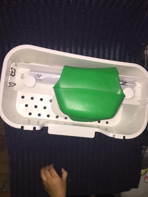Tempat Spons Untuk Cuci Piring Warna Hijau 24 Cm , Peralatan Dapur Bj124