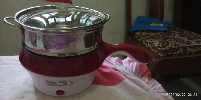 [cod] Panci Listrik Elektrik Mini Praktis Ukuran 18cm Paket Lengkap Dan Hemat Listrik