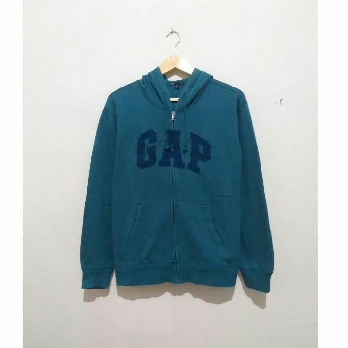 jaket GAP zip hoodie size L original second vintage