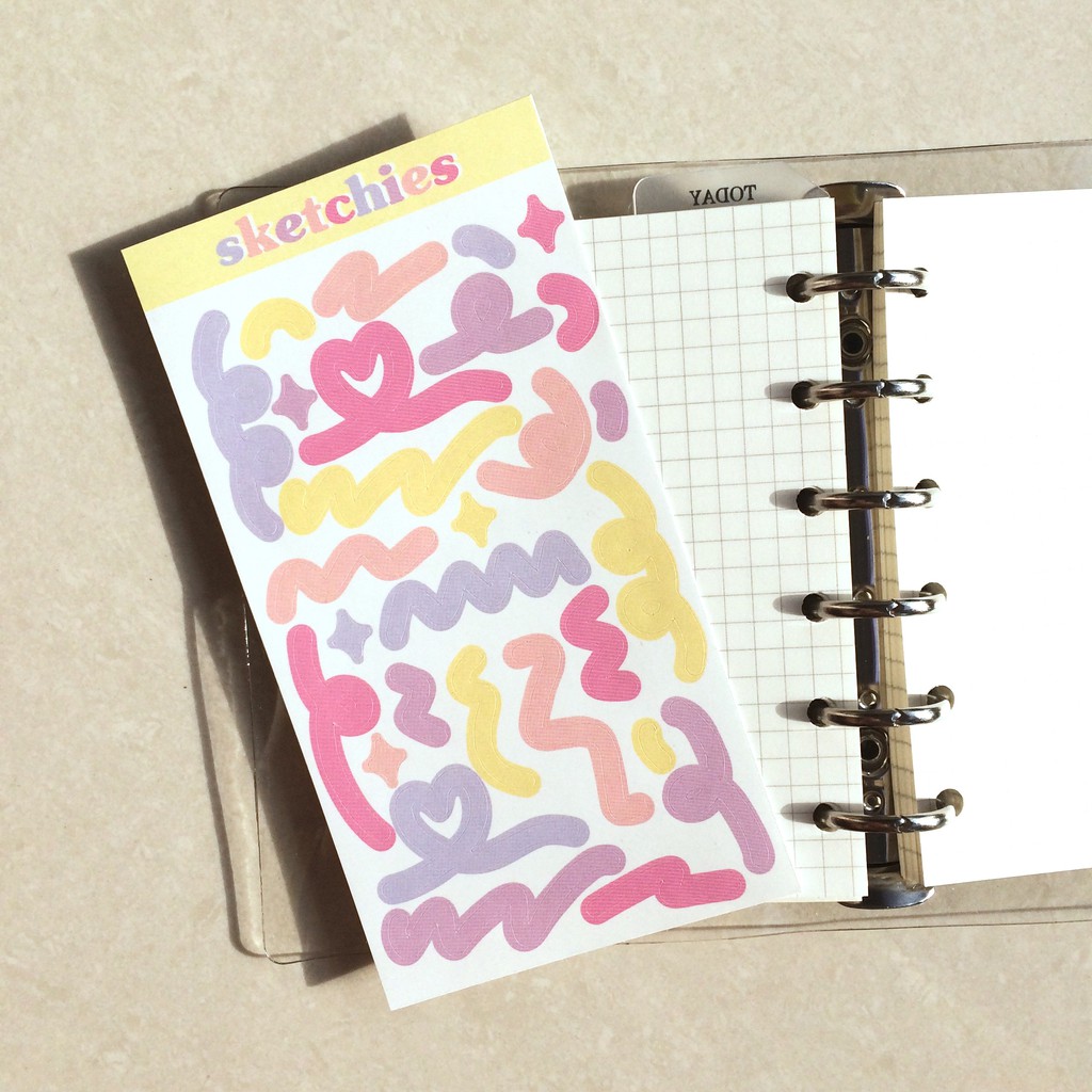 

Sketchies Deco Sticker | Pikku Lab