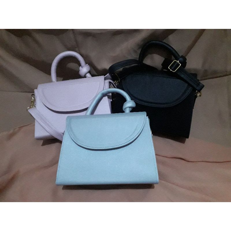 

tas warna pastel + tali panjang