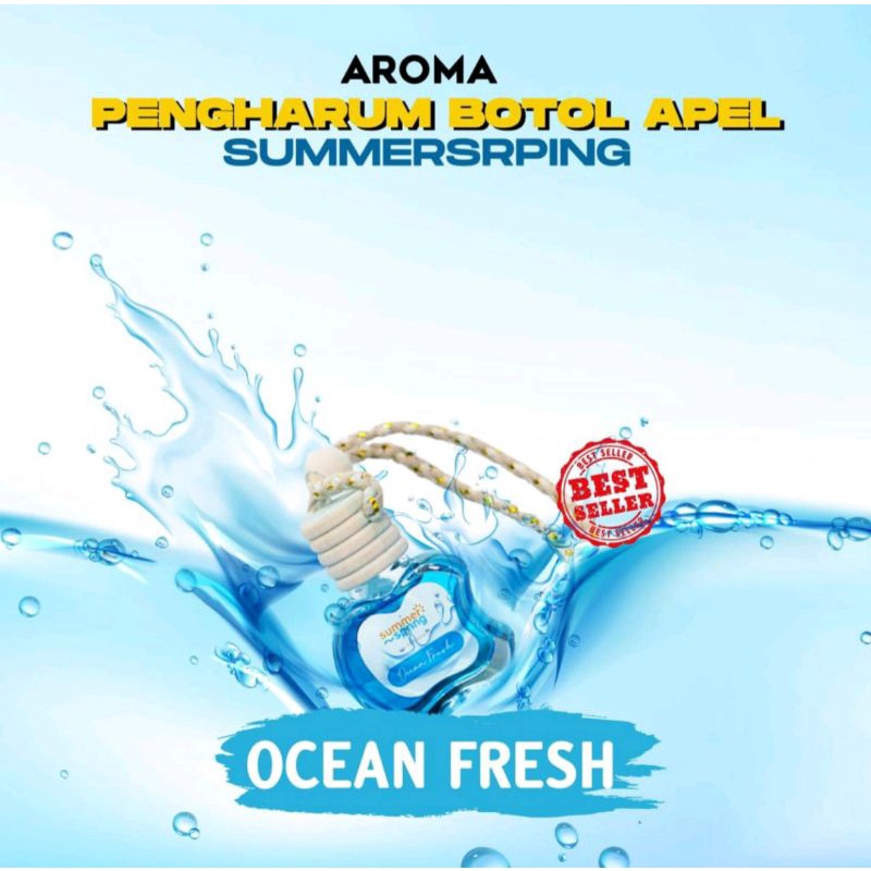 Summer Spring Botol Apel Pengharum Ruangan/mobil