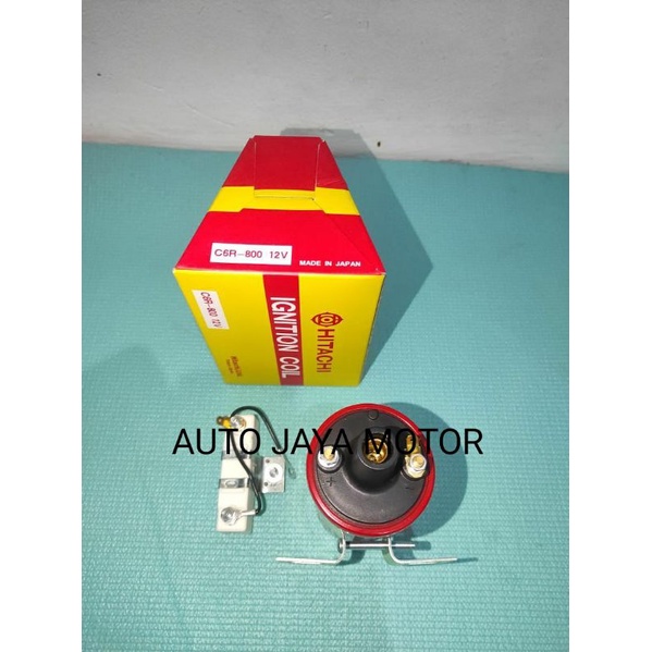 IGNITION KOIL PENDEK 12V IGNITION COIL SHORT 12V UNIVERSAL HITACHI