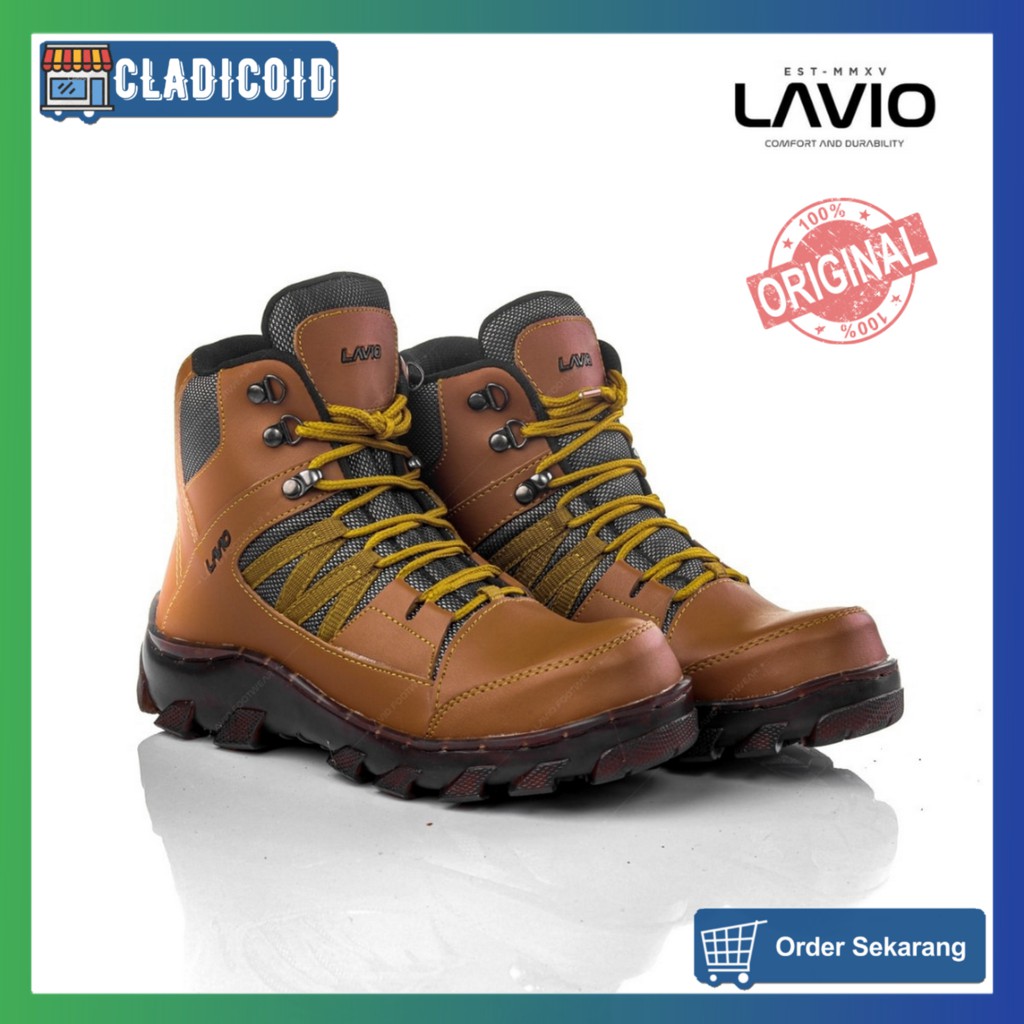 SEPATU SAFETY BOOTS PRIA ORIGINAL TERBARU MODEL KEREN DAN STYLISH COCOK PROYEK OUTDOOR LAVIO TWEEPS