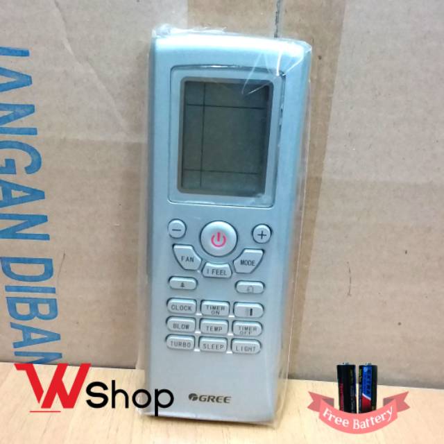 REMOTE/REMOT AC GREE ORIGINAL
