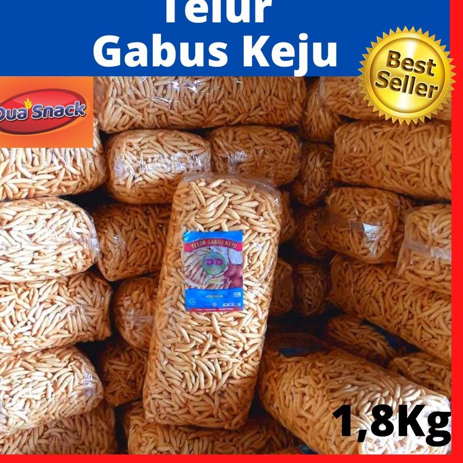 

NFG♚ Makanan Ringan Kiloan Telur Gabus Keju 1900 gram Enak Renyah Gurih Disukai Anak-Anak dan Orang Dewasa Terlaris!!