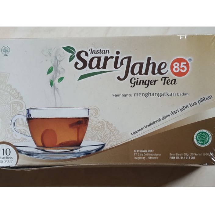 

SARI JAHE 85 INSTANT GINGER TEA - MENCEGAH MASUK ANGIN DAN MENGHANGATKAN TUBUH SERTA TENGGOROKAN