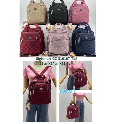 Update Surprise GZ310107-71 TAS WANITA IMPORT SIGHMON 3in1 JINJING SELEMPANG RANSEL