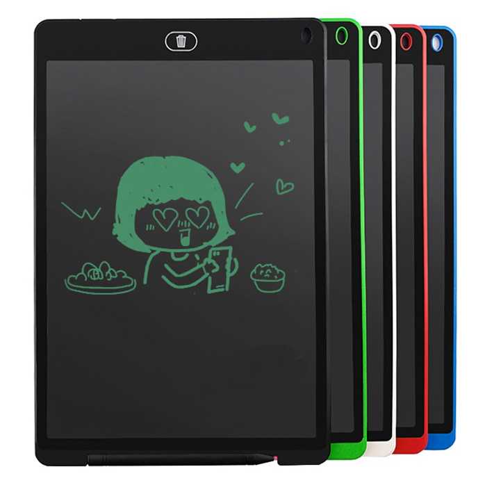 Drawing Pad 12 inch / LCD Writing Tablet Digital / Papan Tulis Anak