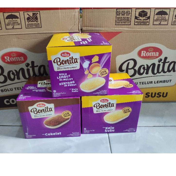 

ヷ ROMA BONITA BOLU TELUR LEMBUT 40 gr (ECER) COKELAT / KELAPA PANDAN / KEJU SUSU ㅭ