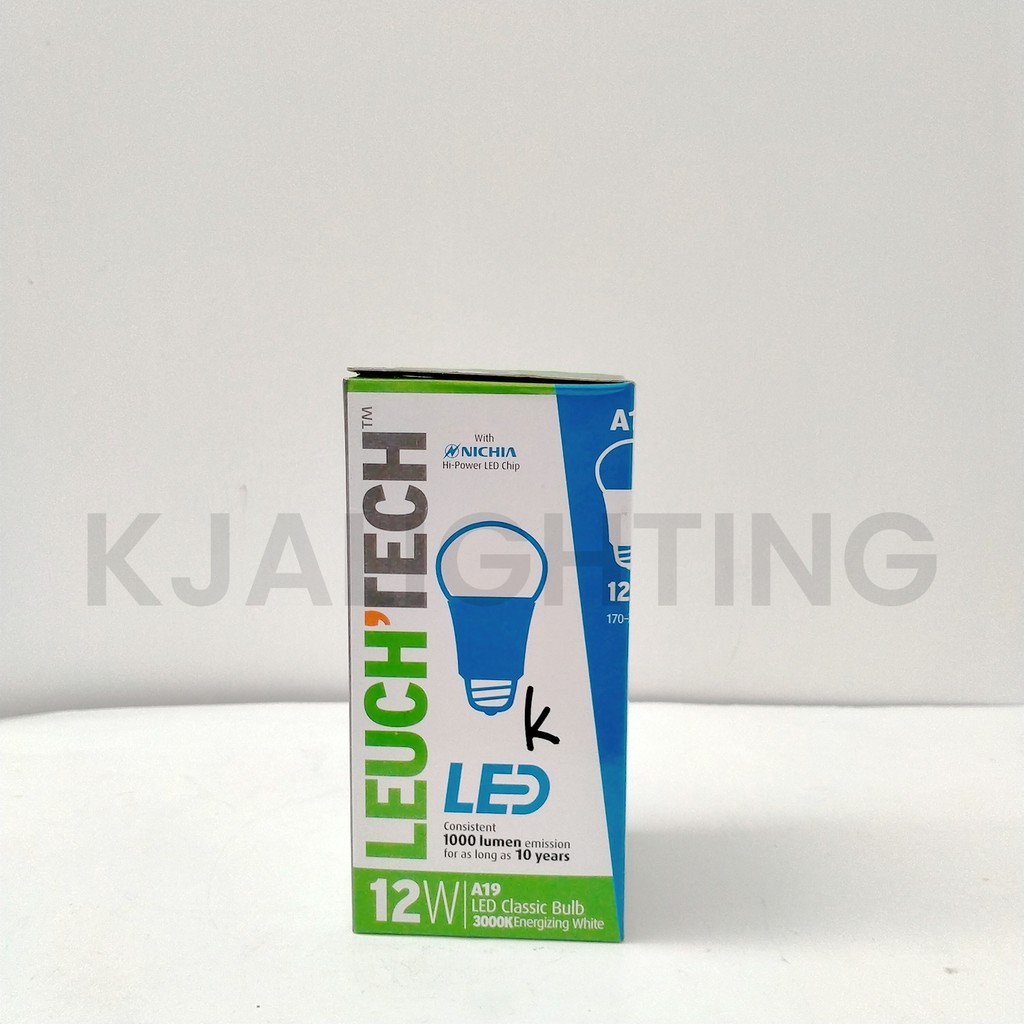 LAMPU BOHLAM LEUCHTECH LED 12W KUNING 12 WATT