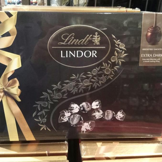 

$$$$] Lindt Lindor Extra Dark Chocolate 168 gr