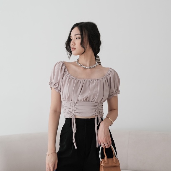 [TAVIA] GWEN TOP / ATASAN WANITA