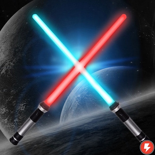 Flashmart Pedang Mainan Double Bladed Lightsaber Star Wars