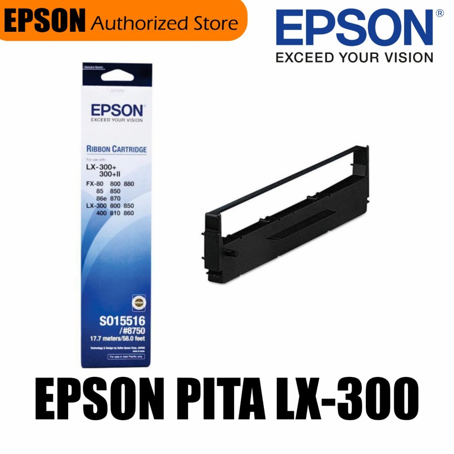 8758 REFILL EPSON FX 1170 LX 300 300+ 300+II 1170 1170II ORIGINAL 100% PITA