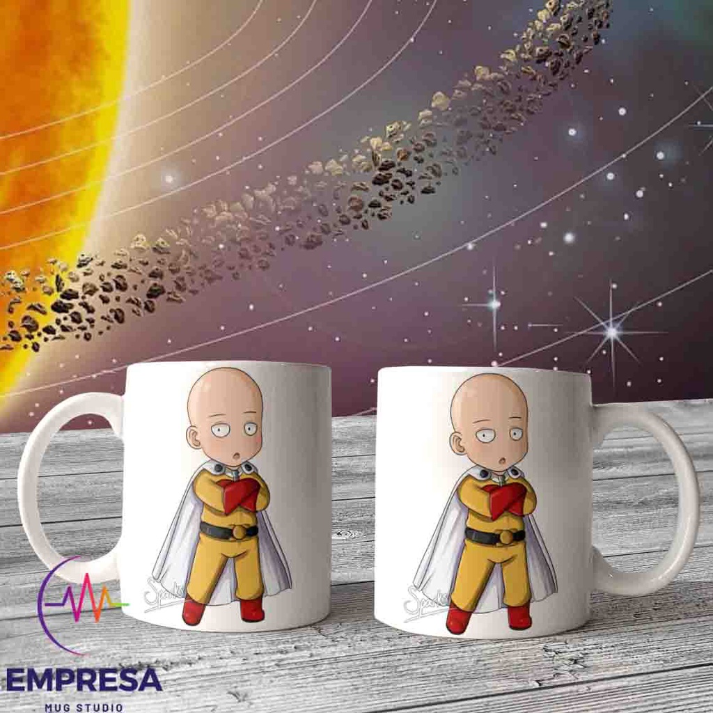 Mug One Punch Man Chibi Saitama One Punch Man
