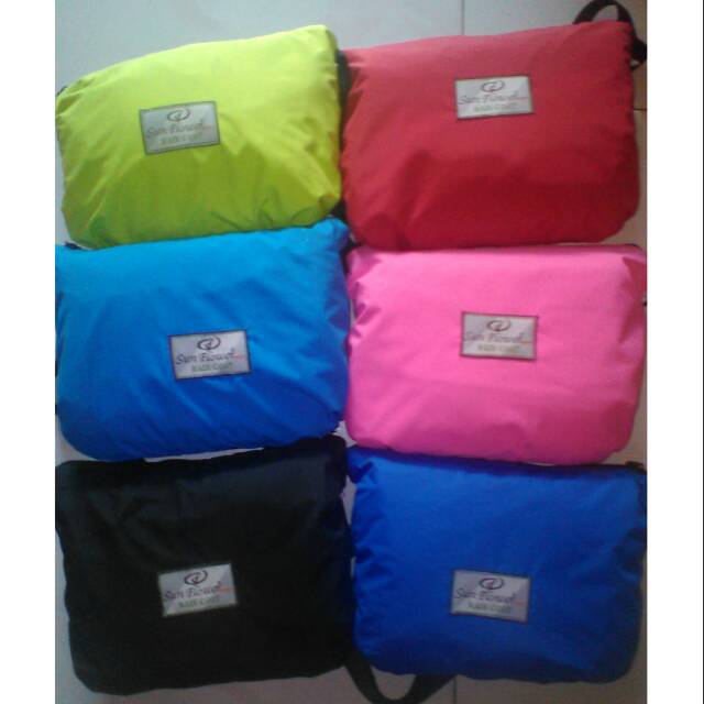 Jas hujan sunflower,