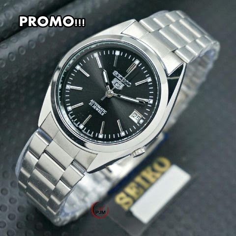 Jual Jam Tangan SEIKO AUTOMATIC | Tanggal | Seiko 5 | Otomatis Gold Silver  Wanita Pria Classic Dewasa Indonesia|Shopee Indonesia