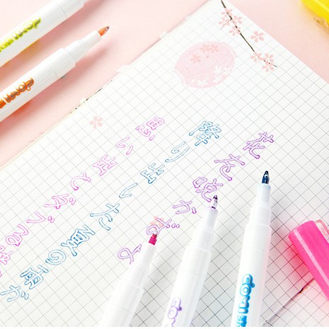 

[WWP 50] Spidol Warna dua warna Unik set