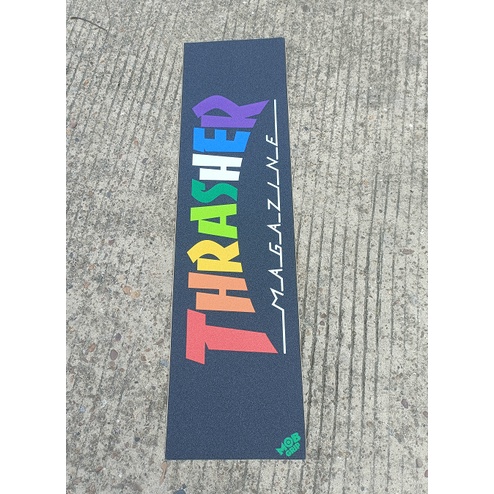 Mob SHAKTJUNT THRASHER 1pc Amplas GRIPTAPE SKATEBOARD PRO ORIGINAL Ukuran 33x9