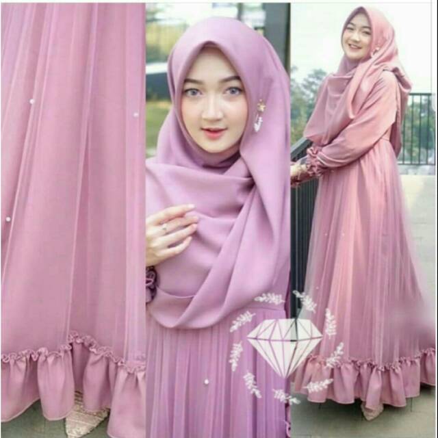 Gamis murah gamis wanita HELENA syari