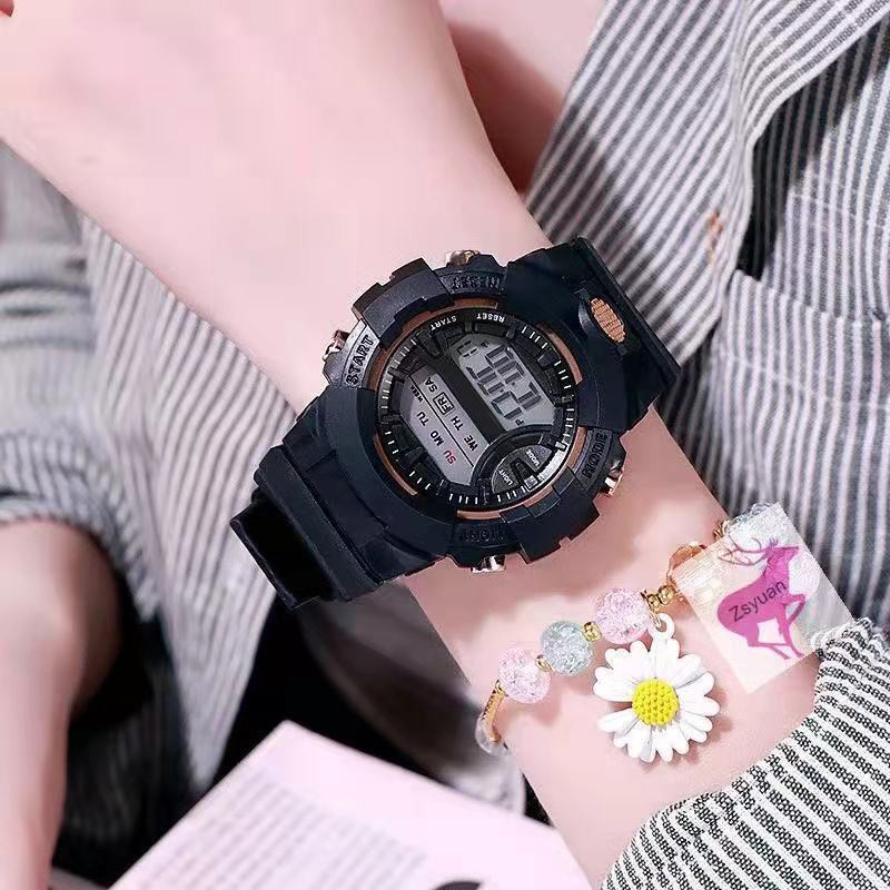 COD - J5040 Jam Tangan Couple Sport / Jam Tangan Wanita Korea Style Digital / Jam Tangan Unisex-8