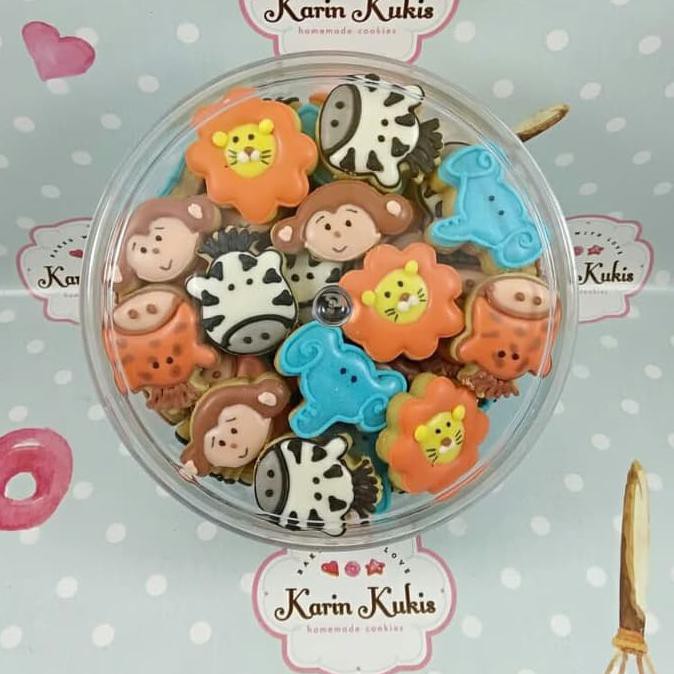 

Bestseller! Kukis Hias, Kukis Karakter, Fancy Cookies, Hampers Animal 500Gr