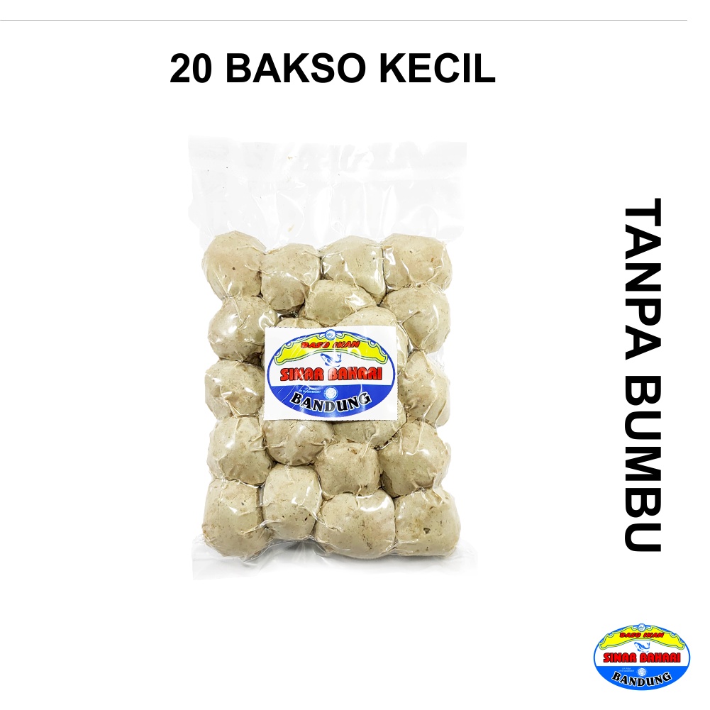 BAKSO / BASO IKAN SINAR BAHARI BANDUNG 20 Bakso Ikan Kecil