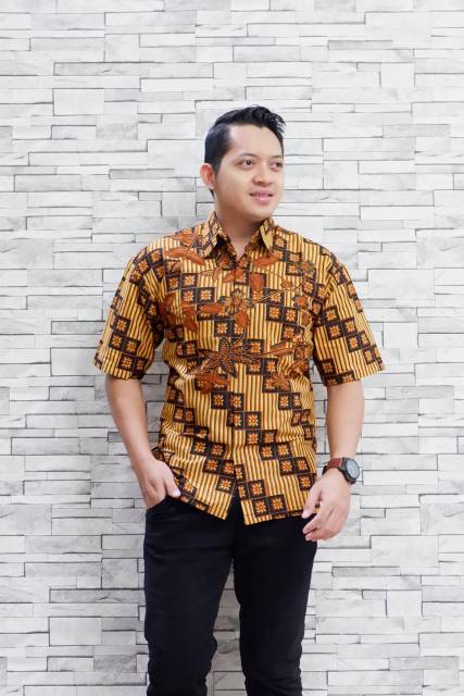 Hem pendek batik lapis furing ori batik solo sragenan