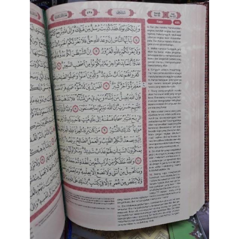 ALQURAN JUMBO TERJEMAH AL QURAN A4 UNTUK LANSIA