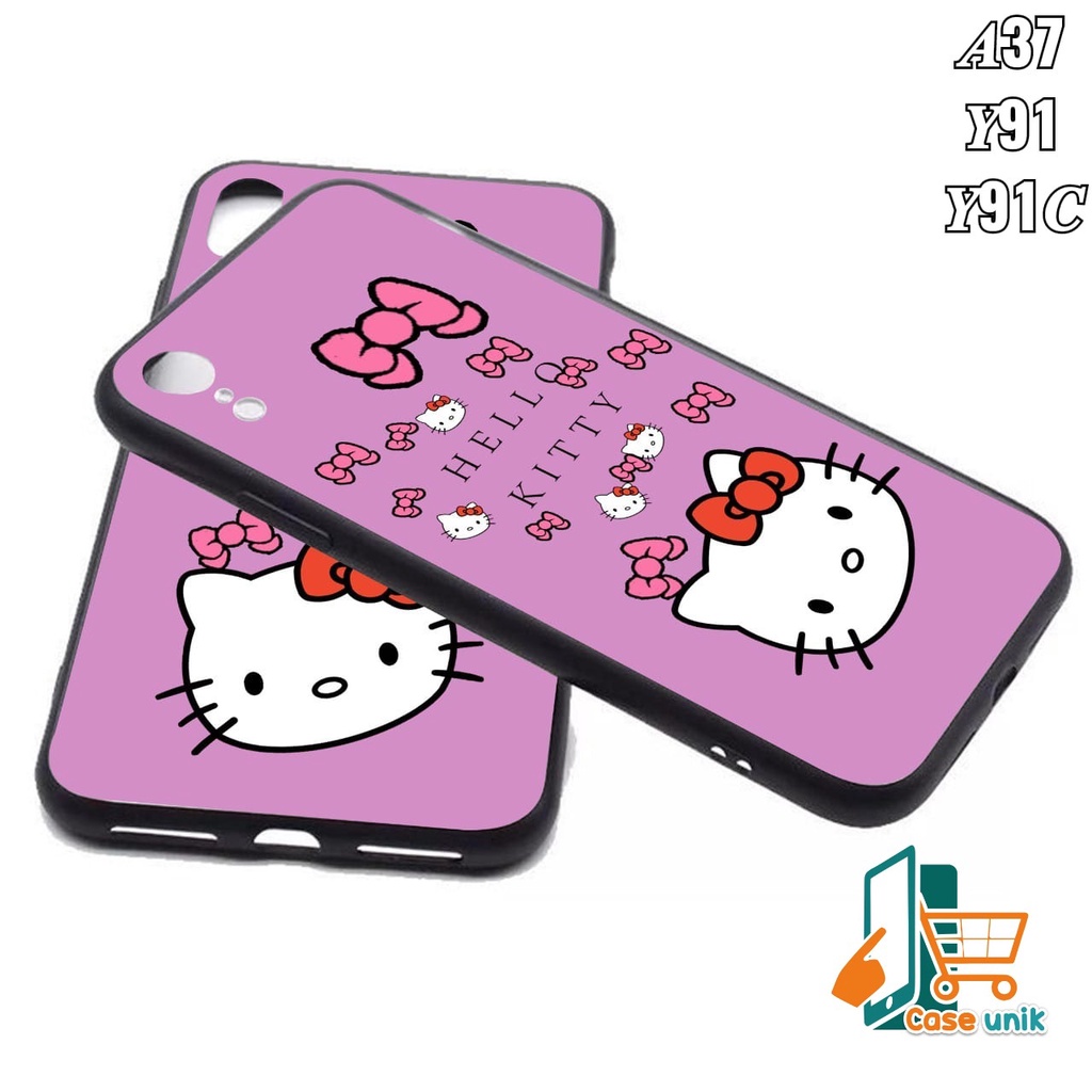 SS009 CASE HELLO KITTY OPPO A5 A9 2020 A31 A37 A3S A53 A33 A1K A15 A5S F9 A12 A11K A7 CS2260