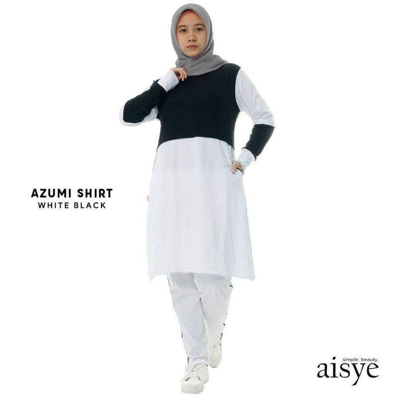 Baju olahraga Aisye baju olahraga wanita muslimah baju olahraga lengan panjang baju olahraga lari