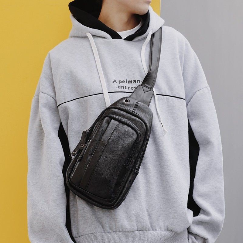 Waist Bag Pria / Tas Bahu Pria / Tas Pria / Tas Selempang Pria RAMPAGE