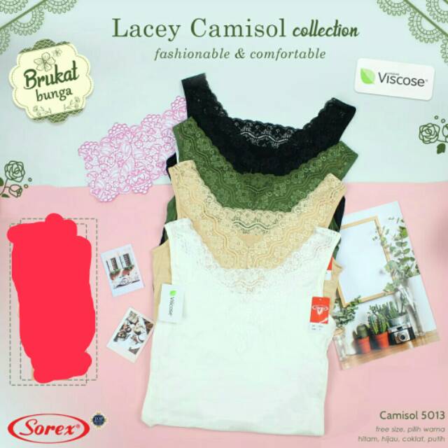 Camisol sorex 5013 | tanktop sorex renda