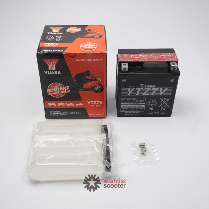 Yuasa Aki Vespa Matic Sprint Primavera LX S GTS