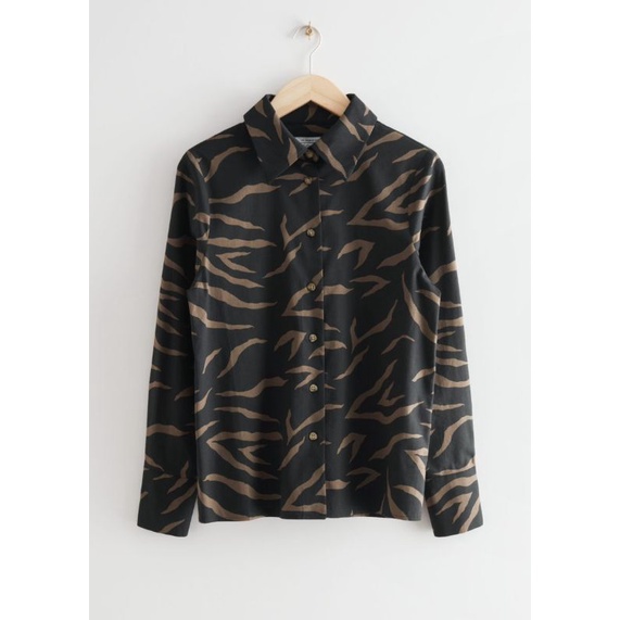 other stories printed blouse