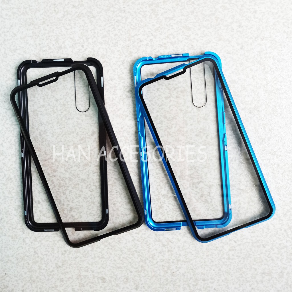 VIVO V15 PRO Case Magnetic 360 FULL GLASS Depan dan Belakang - Full Protection