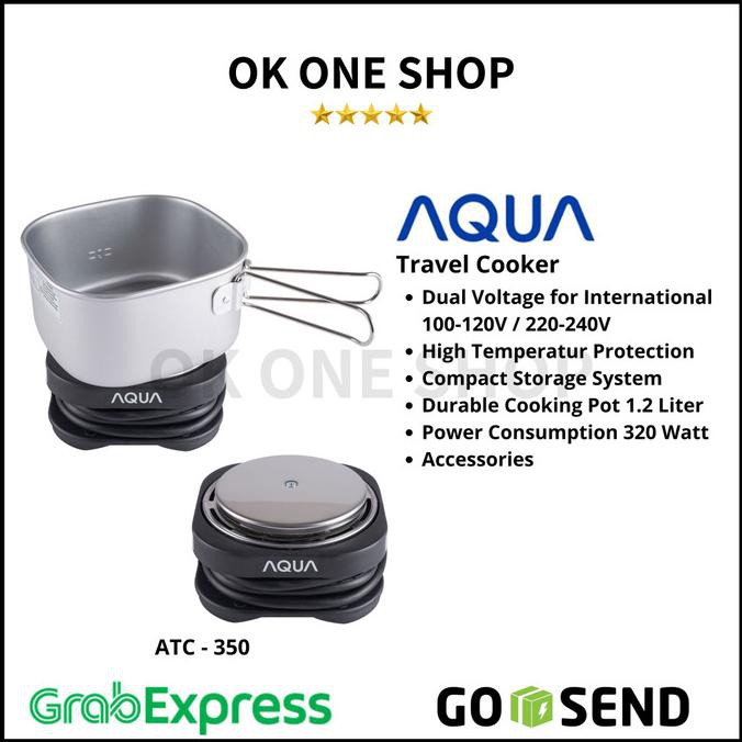 Aqua Travel Cooker Atc-350 (Cooker Wisata) - Promo 