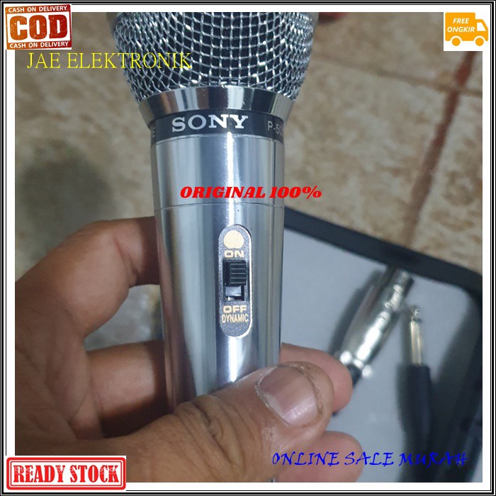 G509 SONY MIC KARAOKE G509 MICROPHONE KABEL DYNAMIC CABLE MIK PRO vocal vokal profesional mikrophone musik music audio sistem sound system panggung dj studio LEGENDARY  Dapet koper  Tidak pakai baterai langsung colok aja  BISA DIGUNAKAN KE SEGALA ALAT